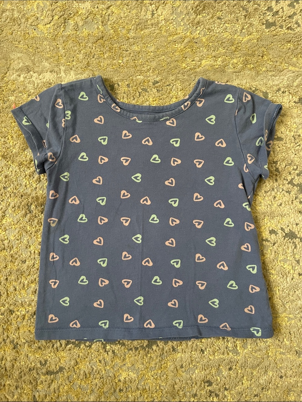 5T heart print shirt